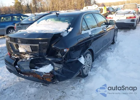 2008 Mercedes-Benz C 300 Luxury 4Matic/Sport 4Matic from USA, damaged, VIN WDDGF81X68F079177